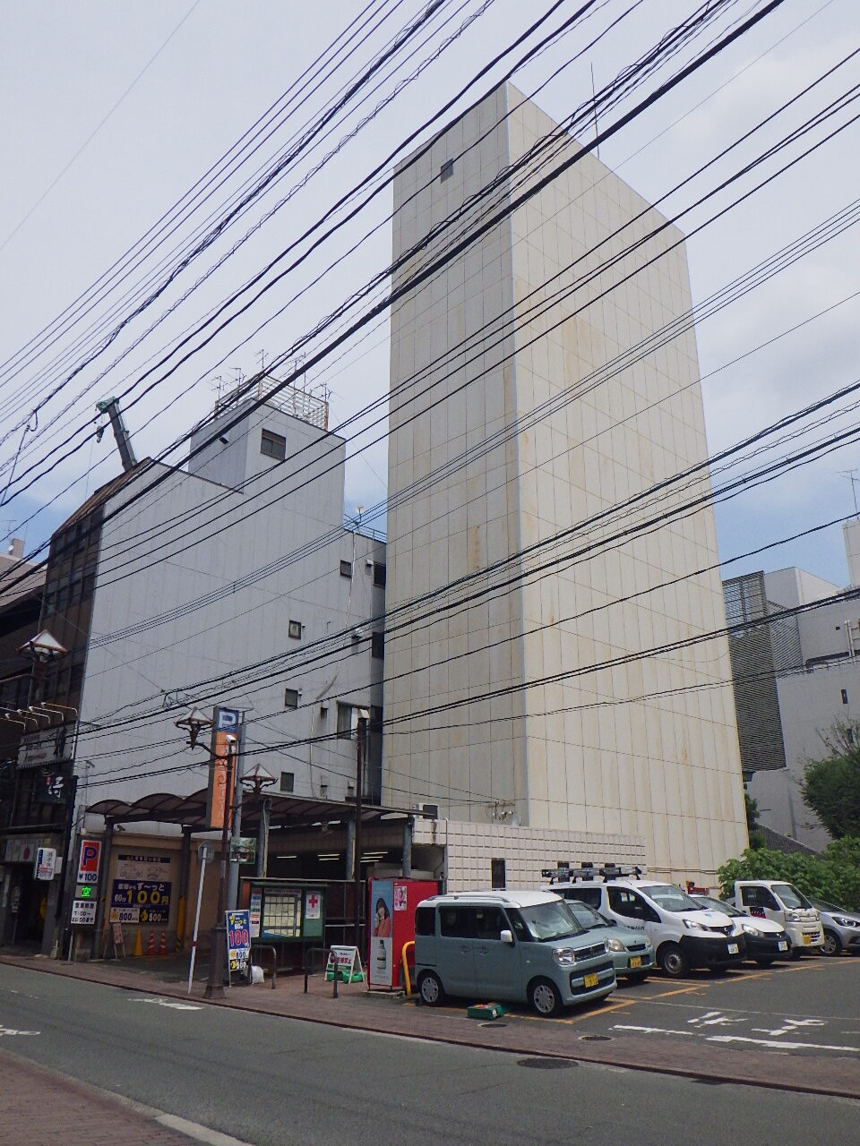 みずほモータープール三年坂（立体駐車場）解体工事